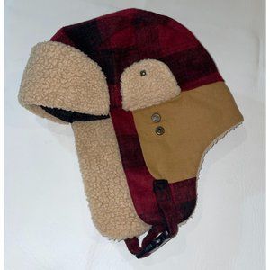 Plaid Winter Aviator Hat